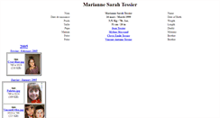 Desktop Screenshot of marianne.jeantessier.com