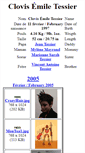 Mobile Screenshot of clovis.jeantessier.com